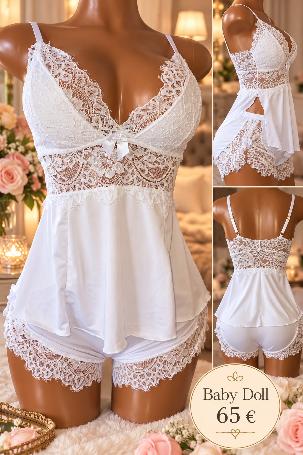 Baby Doll Branco