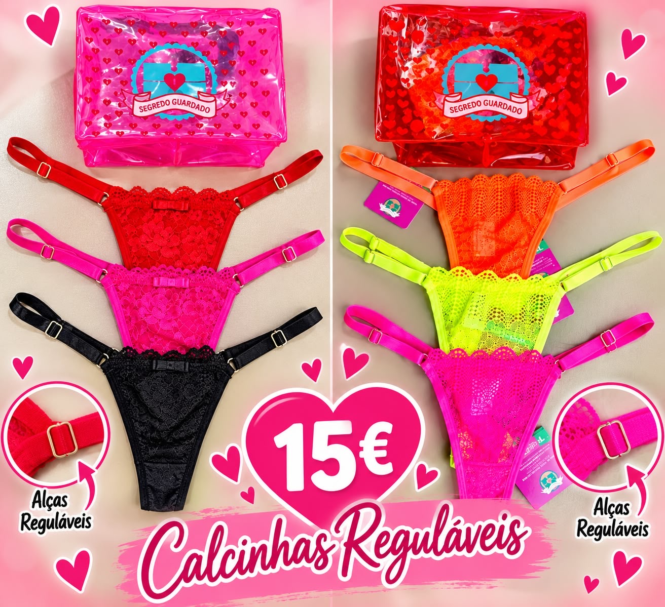 Calcinhas Irregulares