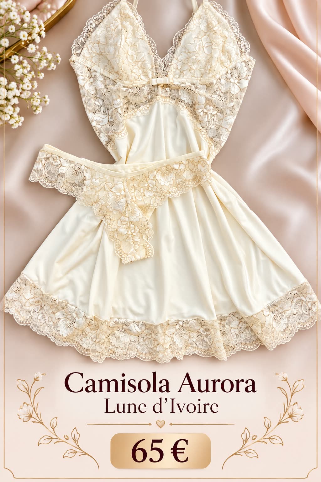 Camisola Aurora Creme