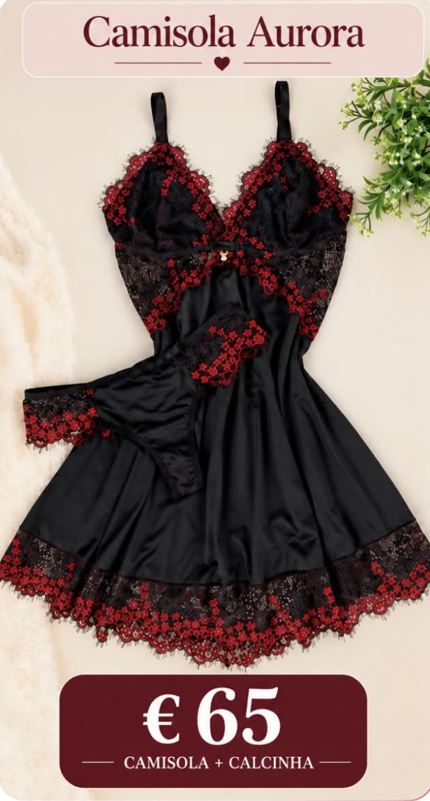 Camisola Aurora Preta