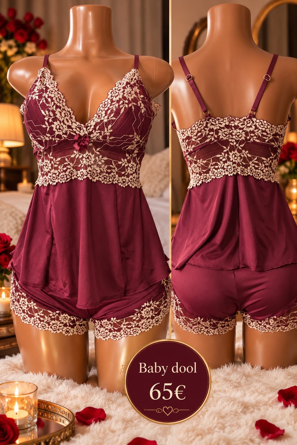 Conjunto Bordô
