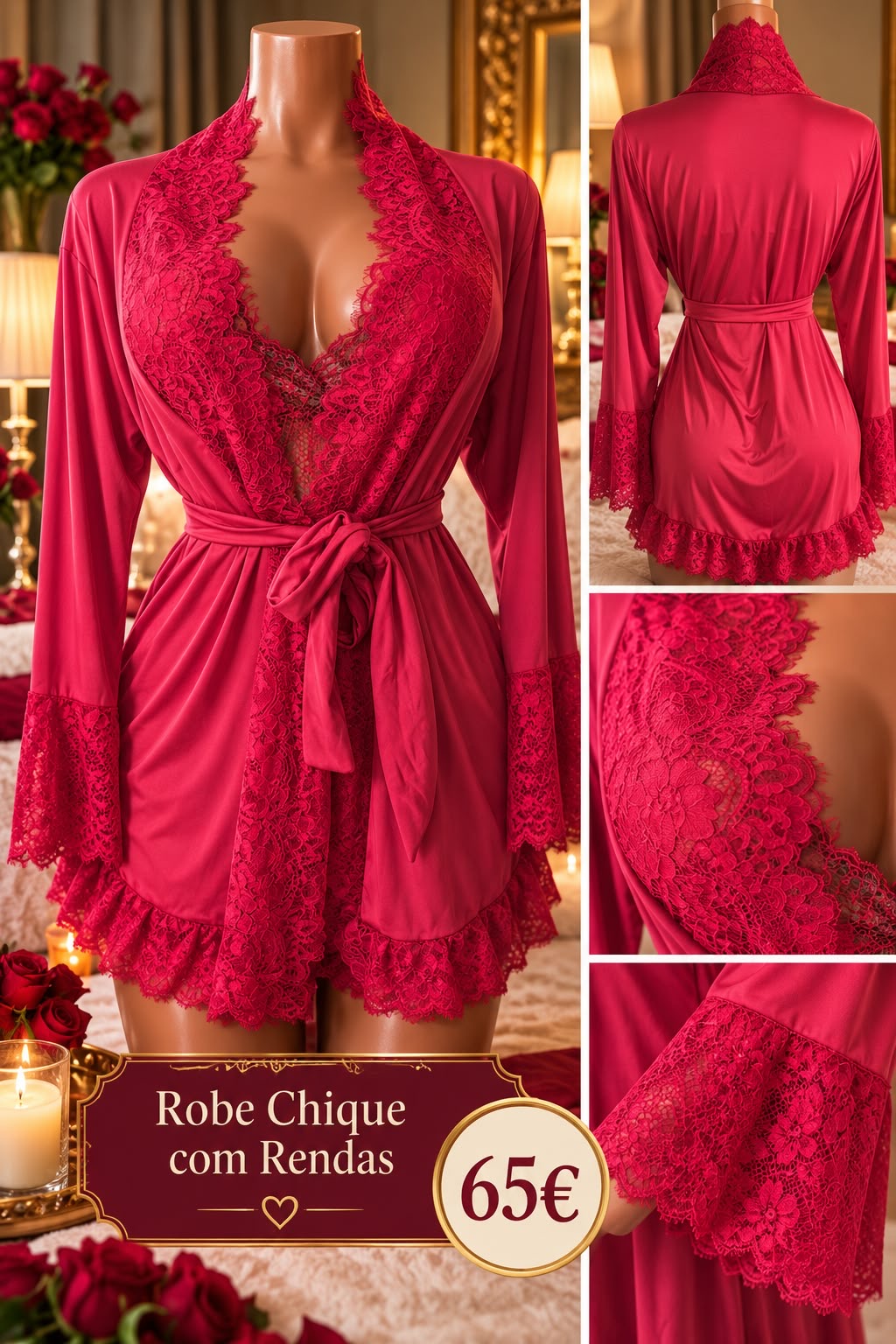 Robe Chique com Rendas